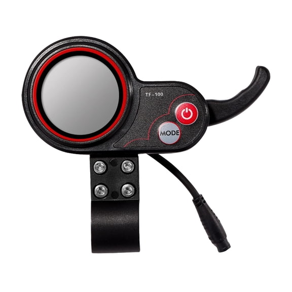 Axioma LED Display Throttle for Electric Scooter, Electric Scooters Instrument Display, 6 Pins