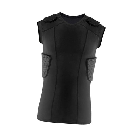 Axioma Men Padded Chest Rib Protector Vest Gear Sleeveless Comfortable Chest Protection M