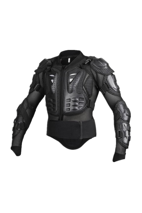 Mens Motorcycle Protective Jacket Full Body Spine Chest Shoulder Arm Protector XL