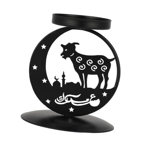 Axioma Metal Candle Holder Candlestick Home Decor Traditional Arabian Candle Sconce for Goat