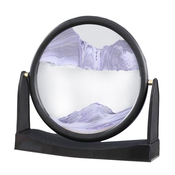 Axioma Moving Picture Flowing for Decoration Office Purple