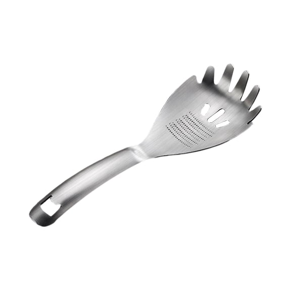Axioma Multifunctional 430 Stainless Steel Kitchen Slotted Serving Spoon for Restaurant Style B