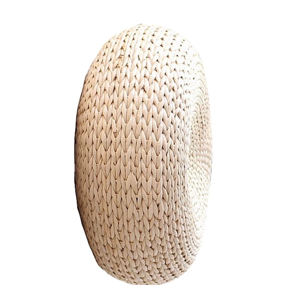 Axioma Natural Straw Cattail Sitting Cushion Floor Mat Pure Handcrafted Room Patio Pad