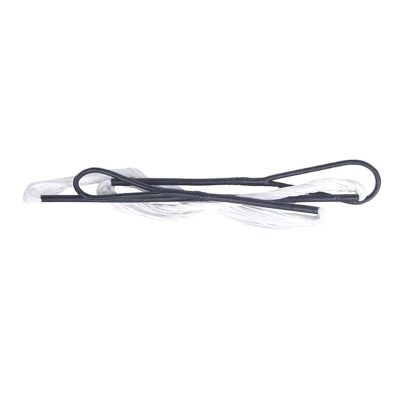 Axioma Nylon Bow String Replacement, Traditional Bowstring Replacement, Adjustable Size Black White 68 inch