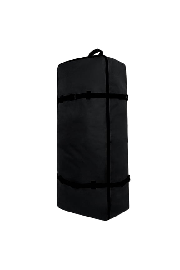 Paddleboard Backpack Premium Wear Resistant with Zipper Kayak Nylon Handbag Surf Black