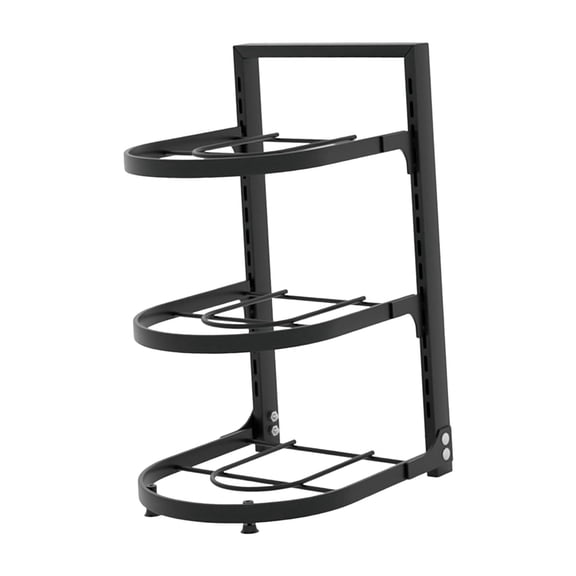 Axioma Pan Organizer Kitchen Organizer Pot Storage Rack Pot Rack Pot Organizer for Home Three Tier Pot Rack