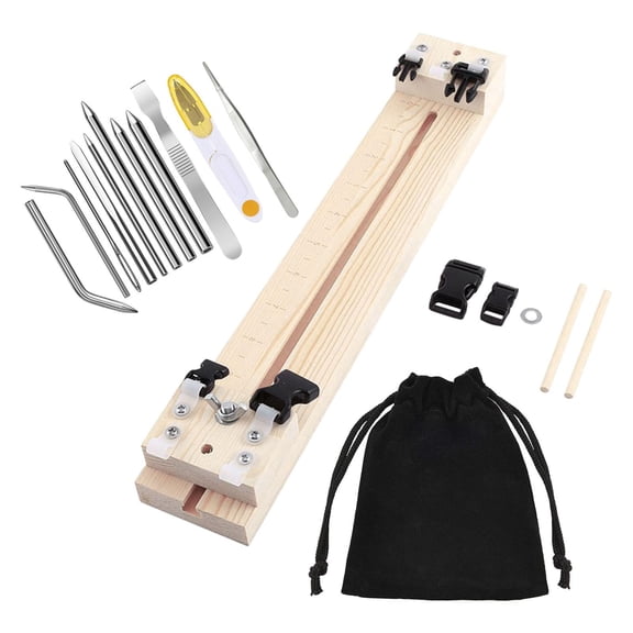 Axioma Paracord Lacing , Jig Bracelet Maker Smoothing Tool DIY for Strings Weaving Gift