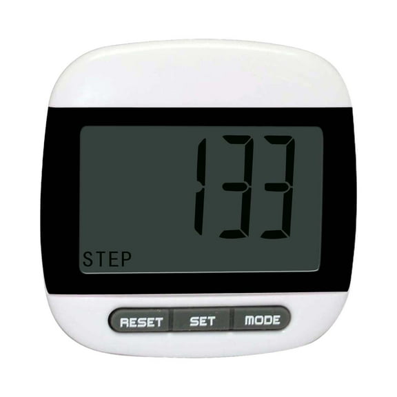 Axioma Pedometer for Walking Accurate Step Counter Walk Motion Electronic Pedometer for black