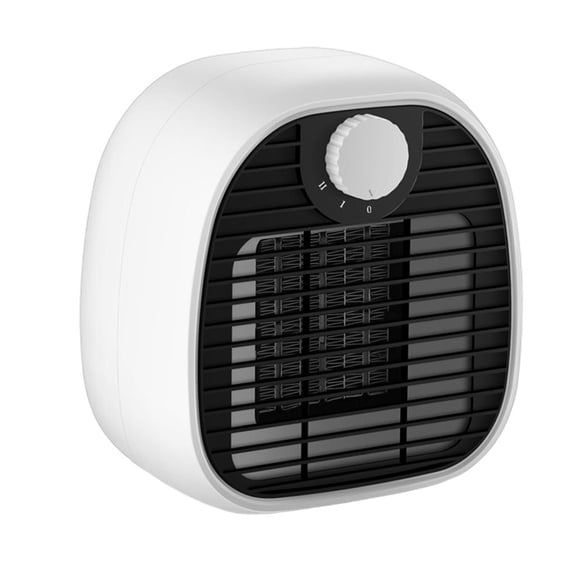 Axioma Portable Mini Space Heater 400W Electric Freestanding Mechanically Convection White