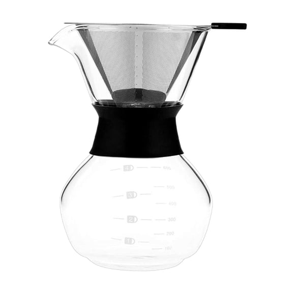 Axioma Pour Over Coffee Maker Coffee Pot Hand Dripper Hand Drip Coffee Brewer 600ml