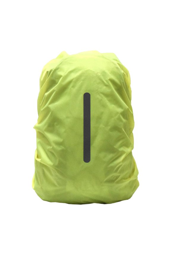 Reflective Backpack Rain Cover Hiking Outdoor Rucksack Raincover with Reflective Green