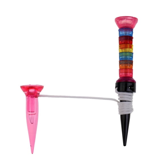 Axioma Reusable And Eco-friendly Golf Tee 80mm/3" Random Color - Improves Distance