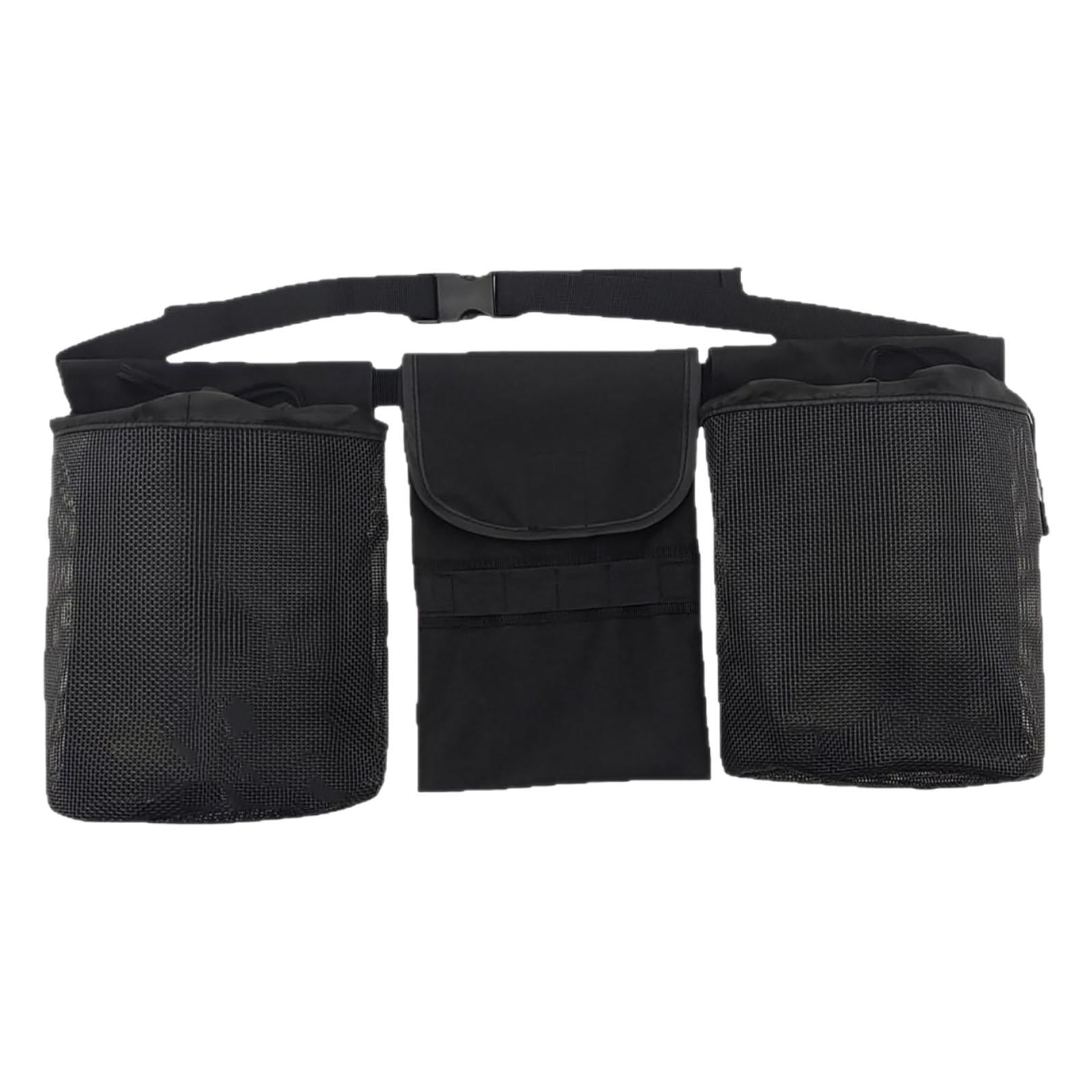 Axioma Rock Collecting Bag Fanny Pack Drawstring Closure Lightweight Foraging Pouch for