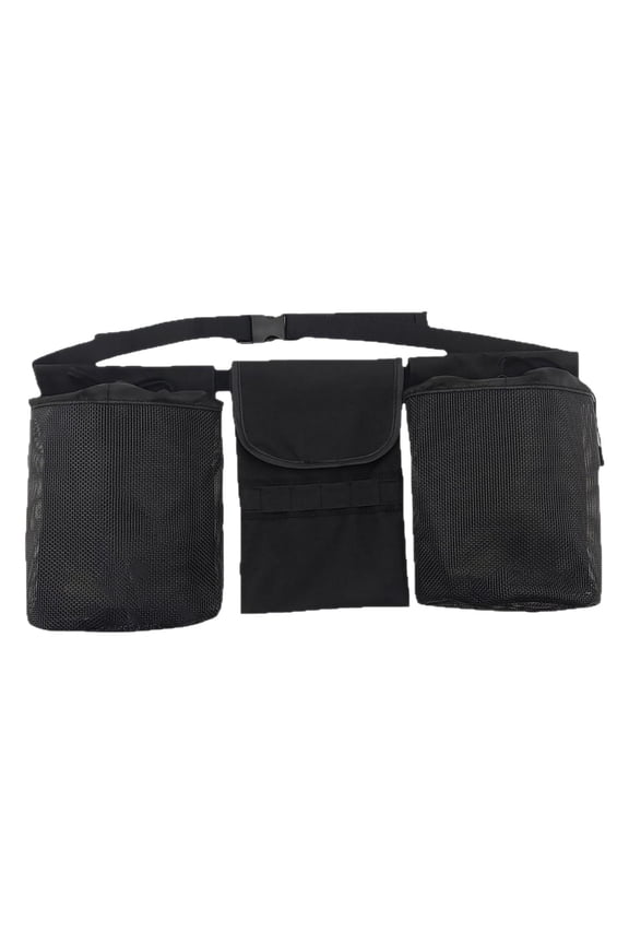 Rock Collecting Bag Fanny Pack Drawstring Closure Lightweight Foraging Pouch for