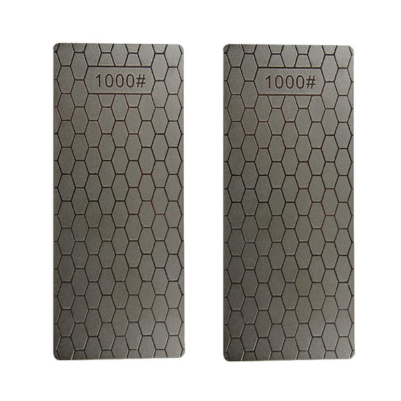 Axioma Single Sided Diamond Sharpener Stone Sharpening Whetstone Tool 1000 Grits 2pcs