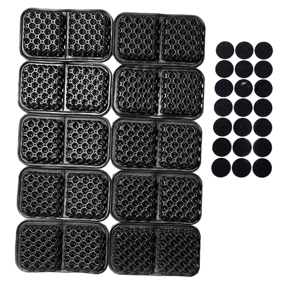 Axioma Soft Helmet Pads Foam Padding Kit Comfortable Accessories Buffer Padded Lightweight Breathable Replacement Universal 10Pcs