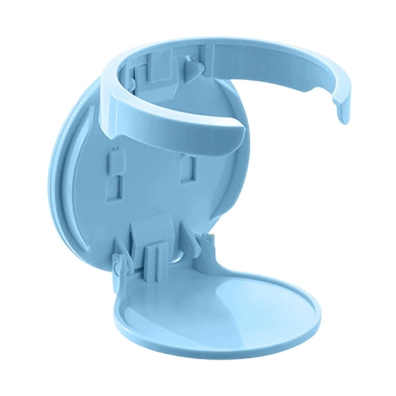 Axioma Space-saving Foldable Wall-mounted Cup Holder, Practical Water Bottle Holder for Blue