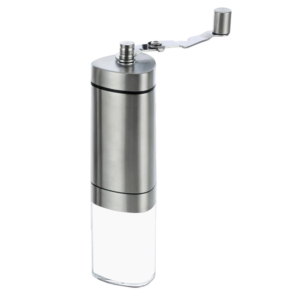 Axioma Stainless Coffee Grinder Washable Transparent Bottom