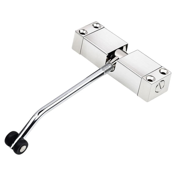 Axioma Stainless Steel Automatic Spring Door Closer Door Closing Device Can Adjust Home Silver