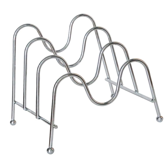 Axioma Stainless Steel Dish Drainer Kitchen Storage Rack For Pot Cover /Cutting Board /