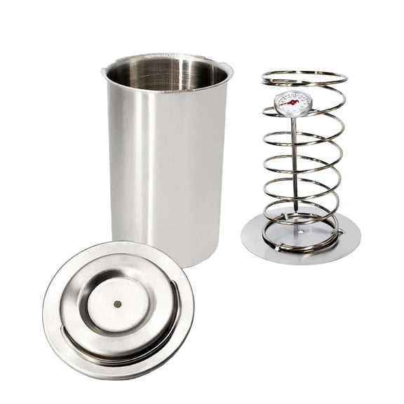 Axioma Stainless Steel Meat Press Sandwich Maker with , Height 18cm/7.1inch, Diameter
