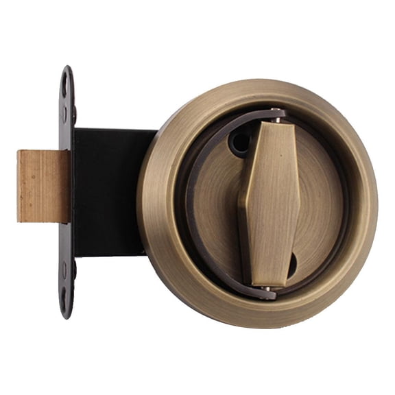 Axioma Stainless Steel Privacy Sliding Door Lock Invisible Door Locks Home Supplies Bronze