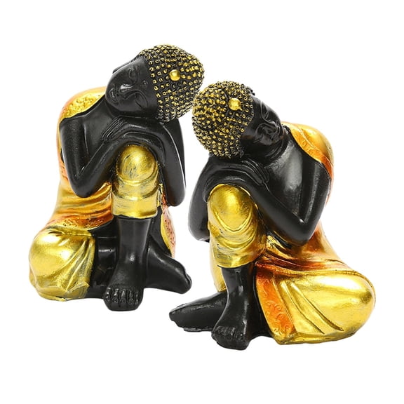Axioma Wander Cloudly 2x Buddha figure Ornament Indian Buddha Statue Figurine Decor