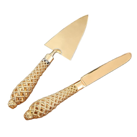 Axioma Wedding Cake Server Set Baking Tool Hollow Handle Cake Dessert Cutter Cake Shovel Butter for Birthday Pie//Cheese Slicer Dessert