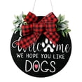 Axioma Welcome Wreaths Front Door Welcome Sign for Farmhouse Rustic ...