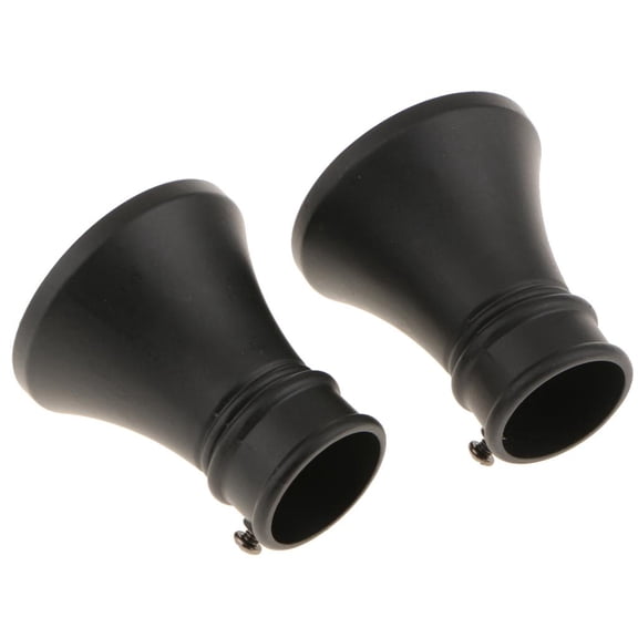 Axioma Window Treatment Hardware #Black HornBlack