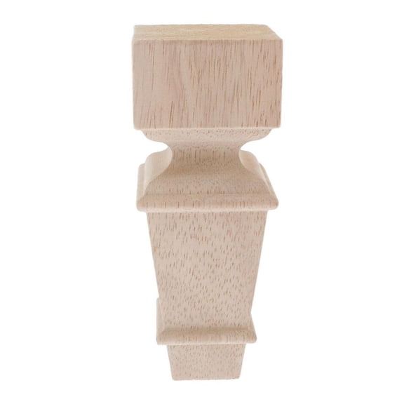 Axioma Wood Plinth Leg Furniture Legs,Furniture footstand DIY Replacement Gold for Cabinet Cupboard Sofa Couch B-15