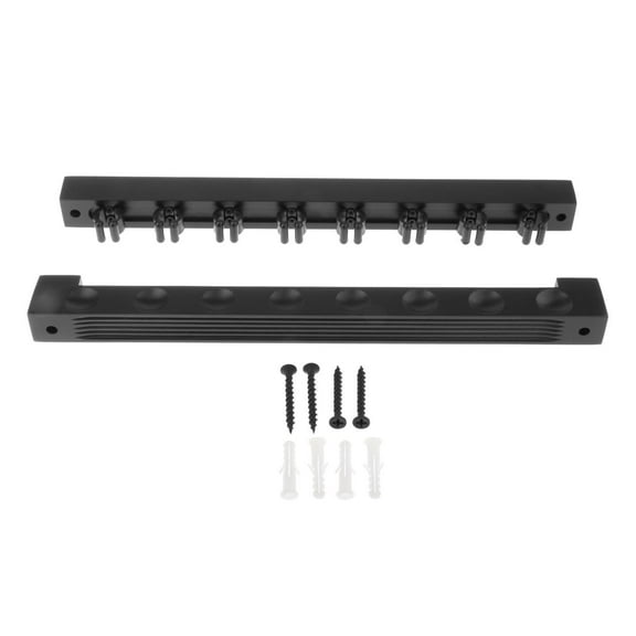 Axioma Wooden Pool Cue Holder Billiard Cue Wall Racks Accessory Sturdy Saving Space for
