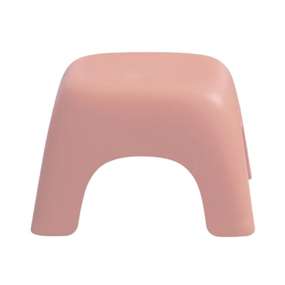 Axioma simple Bench Home Round and Comfortable for Bathroom Playroom pink