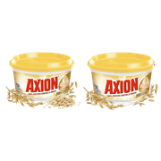 Axion Dishwashing Cream Oatmeal & Vitamin E 450g 2 Pack - Imported from Colombia