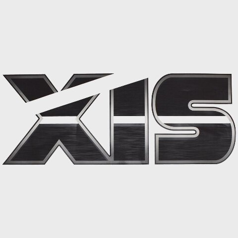 Axis Boat Logo Decal 5974641 | XIS Black / Gray Sticker (STBD)