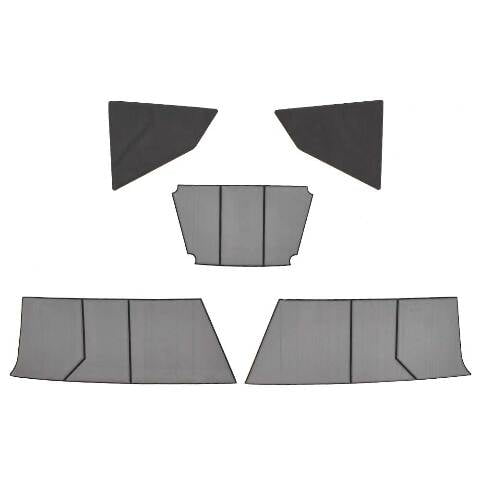 Axis Boat Non-Skid Mats 4745080 | A22 Transom Step / Vent Gray (5PC)