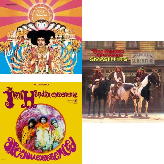 Axis: Bold As Love (180G) & Are You Experienced (180G) & Smash Hits (150G LP Vinyl/Original Poster Reproduction)