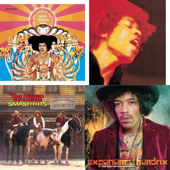 Axis: Bold As Love (180G) & Electric Ladyland (180G) & Smash Hits (150G LP Vinyl/Original Poster Reproduction) & Experience Hendrix: Best Of Jimi Hendrix (2LP/150G)