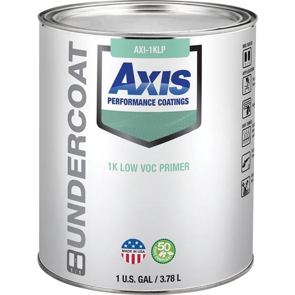 Axis Performance Coatings AXI-1KLPG 1 gal 1K Formula Low VOC Primer