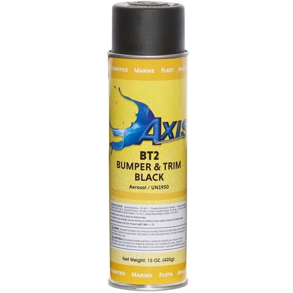 Axis Performance Coatings AXI-BT2 Premium Exterior Bumper & Trim Black Aerosol Spray