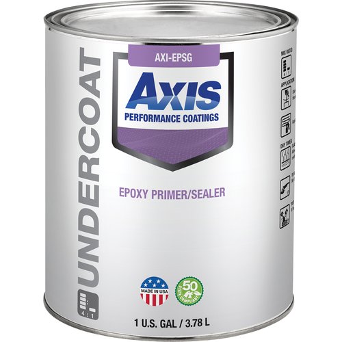 Axis Epoxy Primer/Sealer, Direct-to-Metal 2K Epoxy Primer, Low VOC, 1gal
