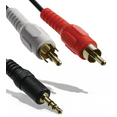 thumbnail image 1 of Axis Y-adapter With 3.5mm Stereo Plug To 2 Rca Plugs, 6ft, 1 of 2