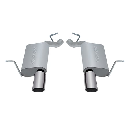 Axle Back Dual Exhaust System, Aluminized Fits select: 2013-2017 DODGE DURANGO, 2018-2019 DODGE DURANGO GT