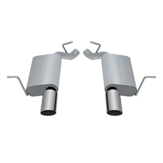 Axle Back Dual Exhaust System, Aluminized Fits select: 2013-2017 DODGE DURANGO, 2018-2019 DODGE DURANGO GT