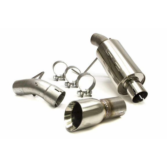 Axle Back Exhaust 05 10 Mustang V6 Powerflo
