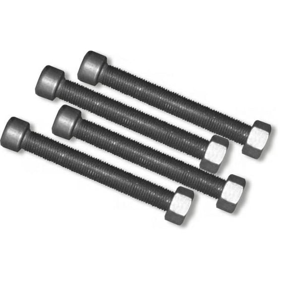 Axle LEAF SPRING CENTER BOLTS (3/8 inch x 10 inch) - SET OF FOUR (4) (4X4 OFF-ROAD VEHICLES)