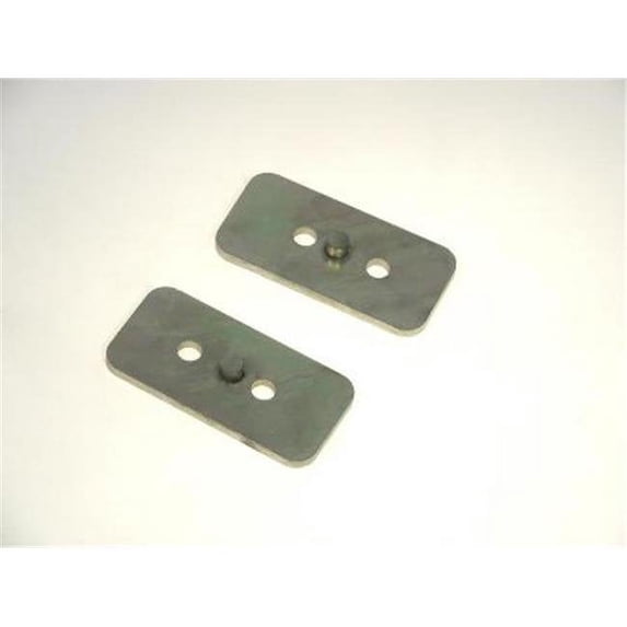 Axle Off-Set Plates, Pair, 2.5 In. Wide Leaf Springs