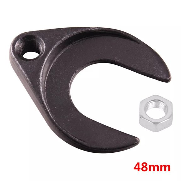 Axle Puller Adapter Compatible with Standard Slide Hammer, 48mm Opening, 5/8-18 Thread, Carbon Steel, 1-Pack