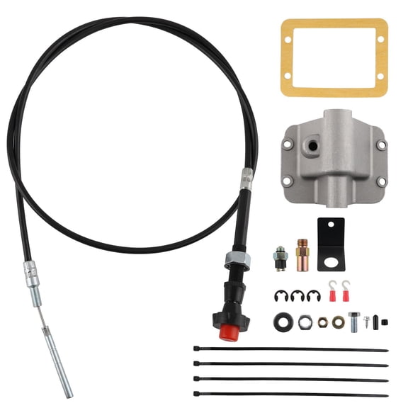 Axle Shaft Disconnect Conversion Kit for Dodge Ram 1500 2500 3500 1994-2002, Front Cable Operated Actuator Replacement, Reduces Differential Wear, Part Number PSL400