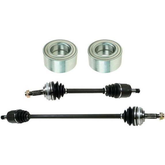 Axle and Wheel Bearing Kit 4 Piece - Compatible with 1998 - 2002 Honda Accord 2.3L 4-Cylinder 1999 2000 2001